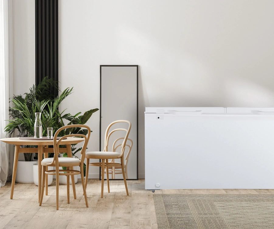 Beach 21 Cu. ft. Chest Freezer, Double Doors, HZ9212, White