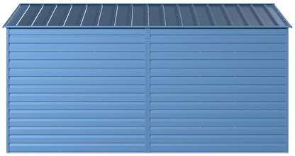 Arrow Select Steel Storage Shed, 10x14, Blue Grey