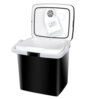 Newest Portable Iceless Thermoelectric Cooler Warmer Low Noise Car Electric Refrigerator Mini Fridge for Car Travel Trip Caming